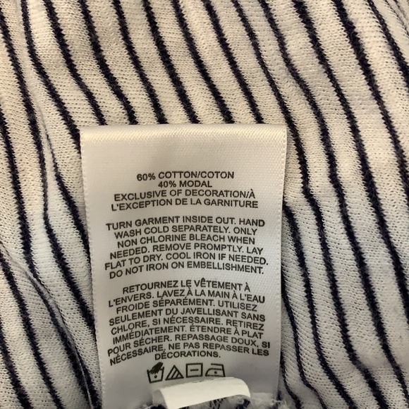 Express Striped "Wish You Were Here" Tee - Picture 12 of 12